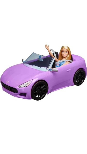 Barbie convertible on sale with doll