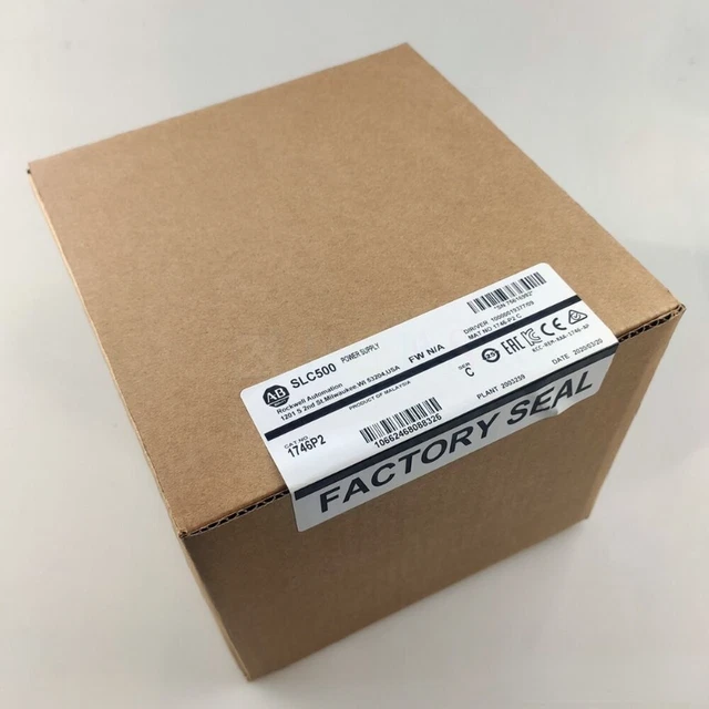 New Factory Sealed AB 1746-P2 SER C Chassis Power Supply PLC 1746-P2