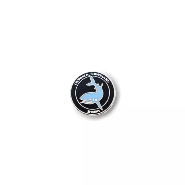 Cronulla Sharks NRL Heritage Logo Lapel Pin Metal Badge