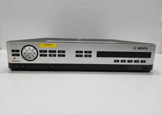 Bosch 600 Series Dvr Digital Video Recorder