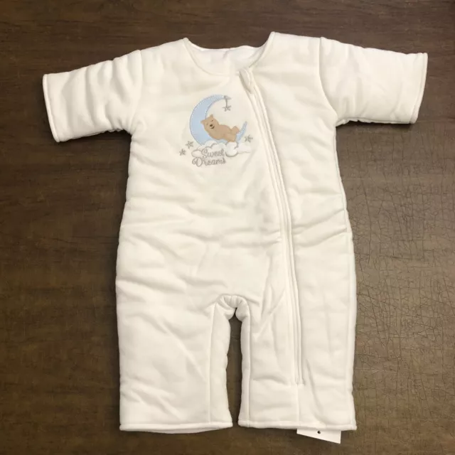 Traje de dormir tranquilo para bebé pañal de transición 3-6M doble como manta portátil