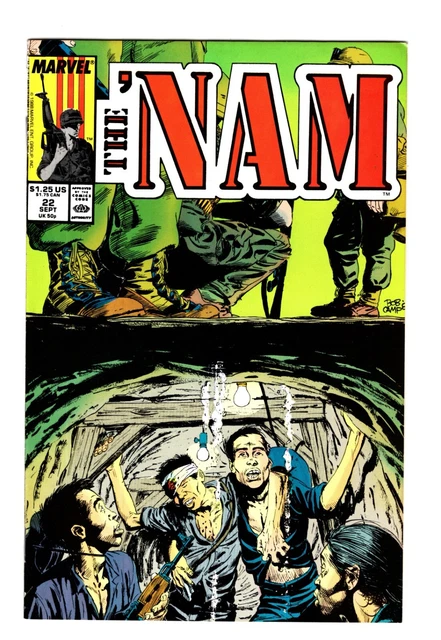 'Nam #22 - The men of the 23rd celebrate Thanksgiving in the field!  VF