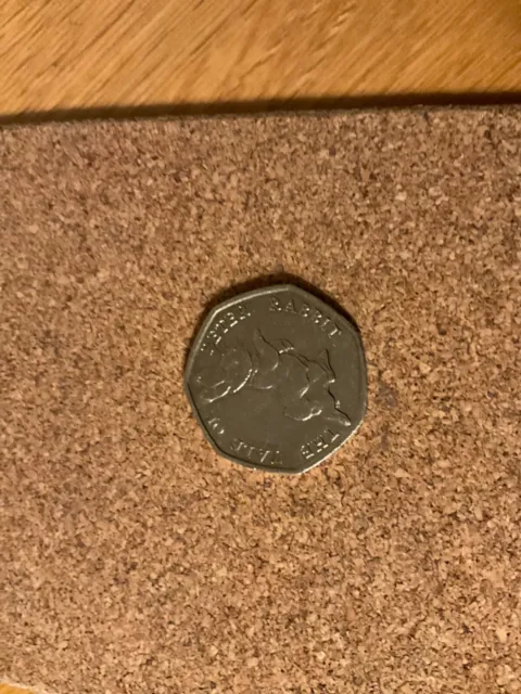 Beatrix potter 50p coins