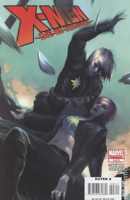 X-Men Die by the Sword #3 VF 2008 Stock Image