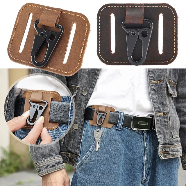 EDC Porte-clés de voiture Boucle de bouche d'aigle Mousqueton militaire