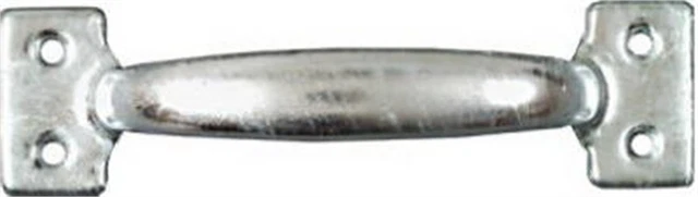 National Hardware 6-1/2 in. L Galvanized Metallic Steel Door Pull (Pack of 2)