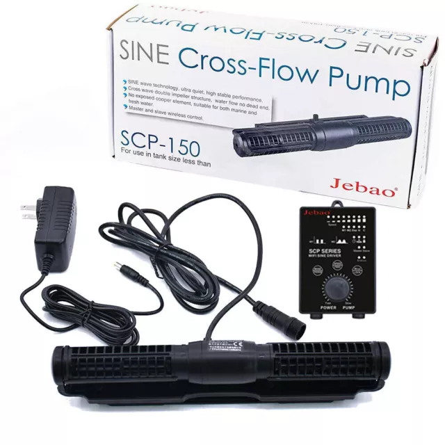 Jebao/Jecod SCP-150 25/45/55W Cross Flow Pump Wavemaker mit Regler Für Aquarium 3