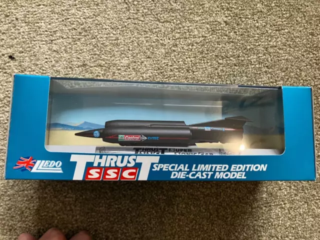 Lledo Thrust Ssc Special Limited Edition Die Cast Model. 1/100 Scale.