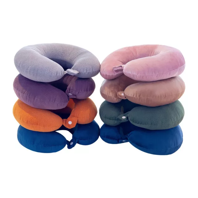 Super Soft Travel Neck Pillow Support U Shaped Head Rest Cushion Car Plane Sleep