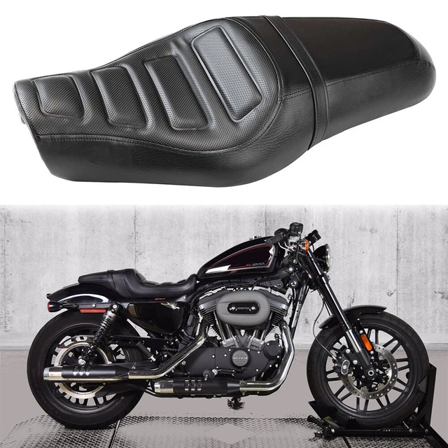 2UP DRIVER RIDER Passenger Seat For Harley Davidson Sportster Roadster