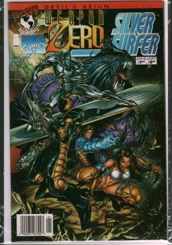 Silver Surfer/Weapon Zero (vol 1) 1-8. Marvel/Top Cow Comics collaboration, 1997 2