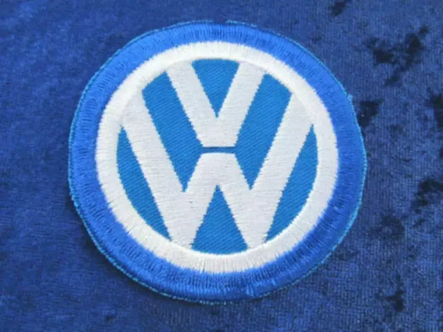 + VOLKSWAGEN VW Zeichen als Aufnäher              DAS ORIGINAL !!!!!