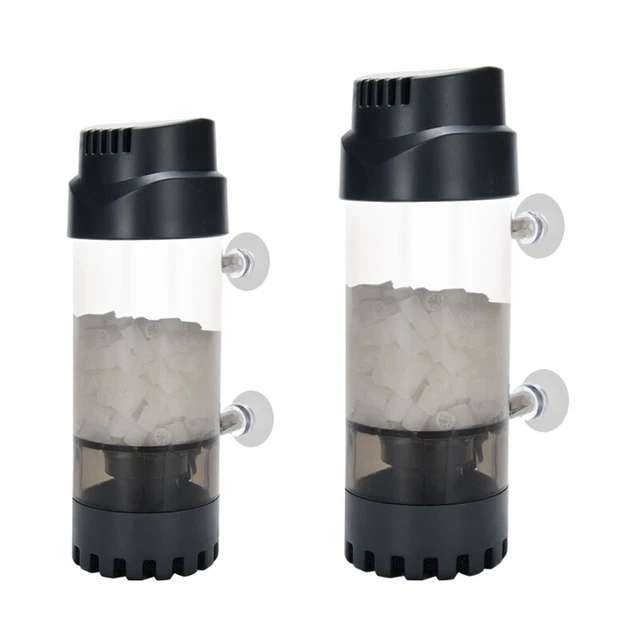Fluidized Moving Bed Filter Bubble Bio-Media Reactor for Aquarium Fish Tanks