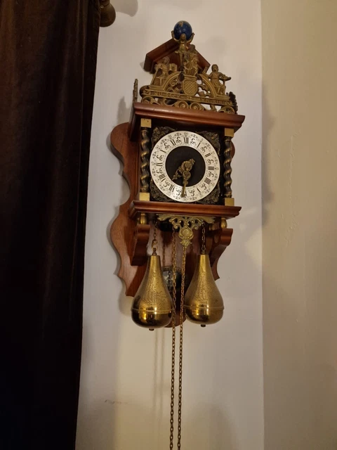 Reloj Pared Antiguo Holandes