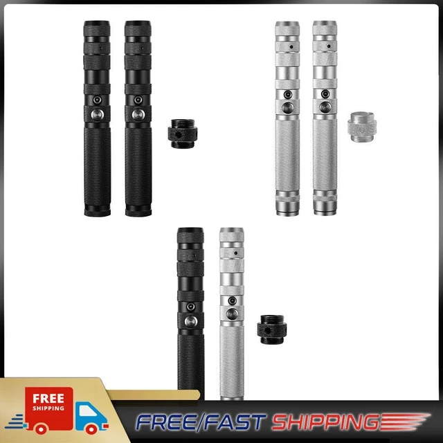 2 Pack LED Lightsaber 7 Colors Changeable Lightsaber with Percussion Sound Toy