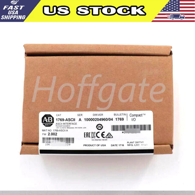 Allen-Bradley 1769-ASCII CompactLogix RS232/RS485/RS422 ASCII |FACTORY SEALED|