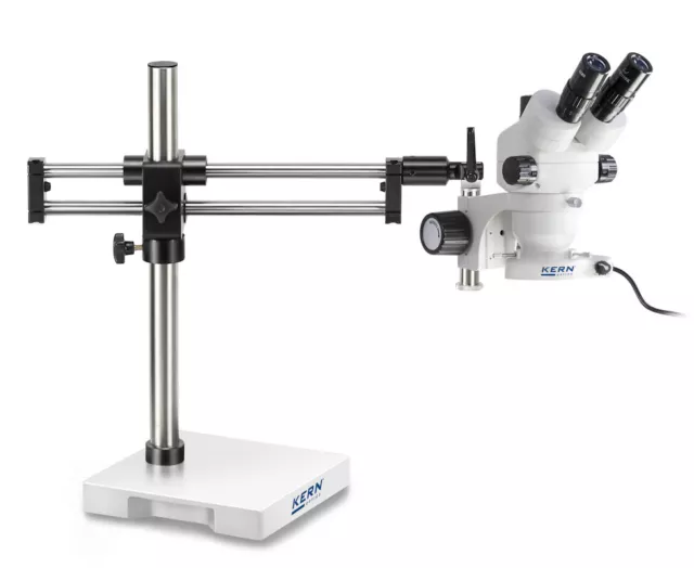 Stereomikroskop-Set [Kern OZM-9] Vordefiniert mit Doppelarm & Beleuchtung