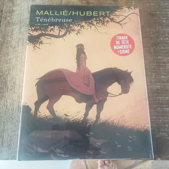 Rare Eo Bd Mallié + Hubert + Ténébreuse N° 2 +  Tiré À Part Dédicacé