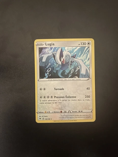 Lugia Shiny Rare - Cartouche Pokémon Épée Pour Nintendo Switch (Version Japonaise)