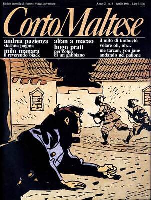 Rivista a fumetti CORTO MALTESE anno 1984 numero 4