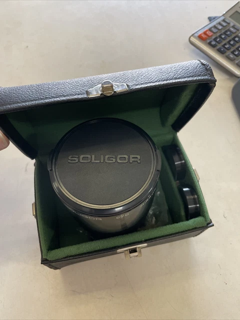 D'origine Soligor Bouchon 70 mm Aluminium Couvre-objectifs avant (Réf#R