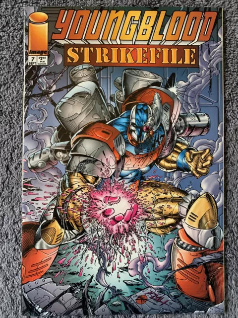 YOUNGBLOOD STRIKEFILE Vol 1 No 7 First Printing Image Comics (April 1994)
