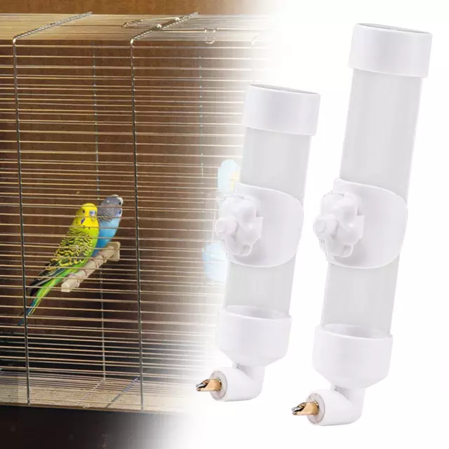 Distributeur d'eau automatique pour oiseaux, Cage extérieure, mangeoire