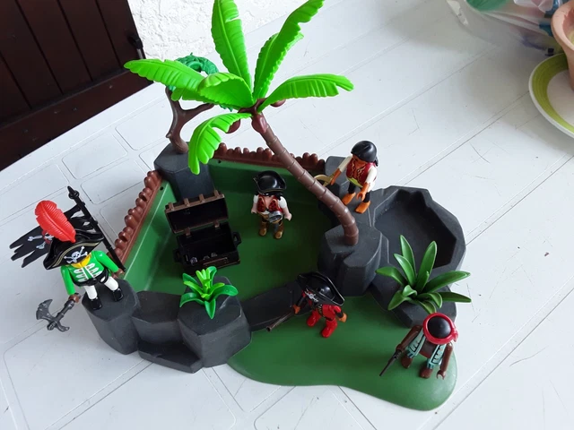 JEU PLAYMOBIL RÉFÉRENCE 3314 Prince, convoi et trésor en bon état EUR