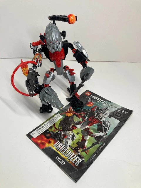 LEGO HERO FACTORY Drilldozer Villains 2192 Complete Set With