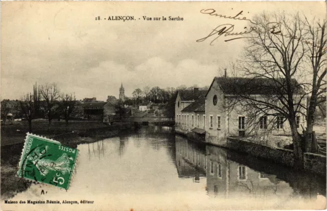 CPA Alencon - Vue sur la Sarthe (259110)