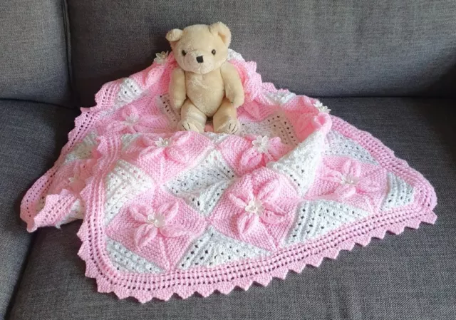 ***Hand Knitted Baby Blanket***