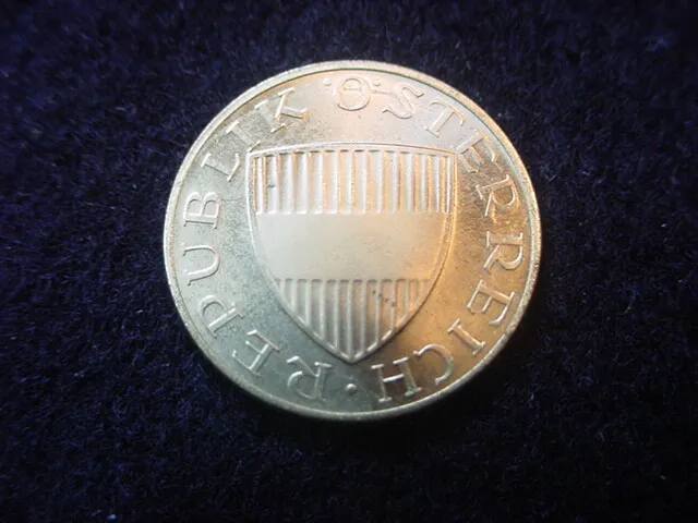 Austria 1969 Fifty Groschen Coin, From Proof Set, KM 2885