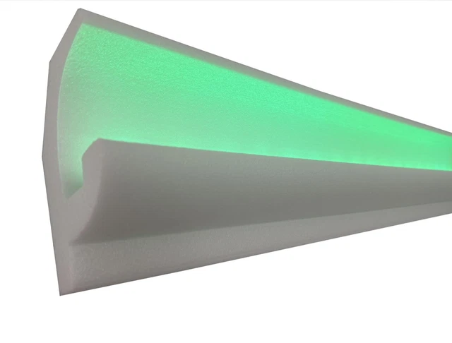 18 metri+ angoli listello decorativo LED listello in stucco illuminazione indiretta OL-16A