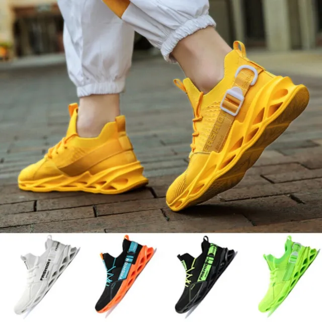 Mens Casual Sneakers Walking Gym Trainer Athletic Sports Running Tennis Shoes