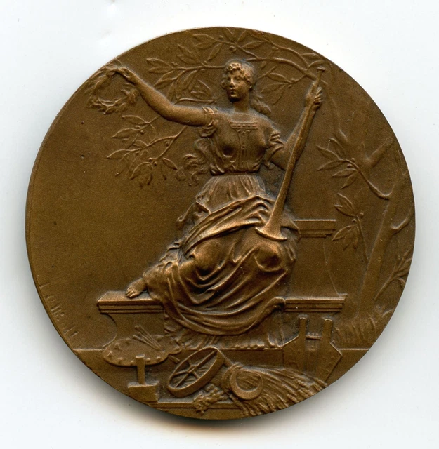 Médaille La Marseillaise De F. Rude - Signée Louis Octave Mattei - Bronze 1910