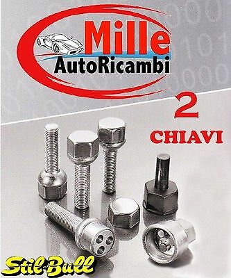 FARAD KIT BULLONI ANTIFURTO PER OPEL CORSA-E 2019 > ZINCATI STARLOCK FARAD BULLONE DAD 