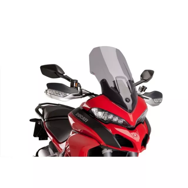 Windschild Puig Fur Ducati Multistrada 1260 S Grand Tour 2020 Rauchgrau 7623H