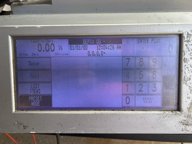 Mettler Toledo UC-ST Smart Touch Programmable Scale with Label Printer Guts Only