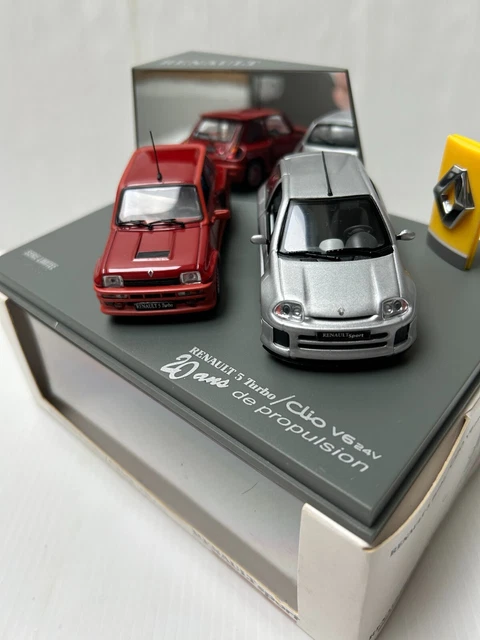 Coffret Universal Hobbies 1/43 Renault Sport - Clio RS, Clio V6, Megane RS - Occasion