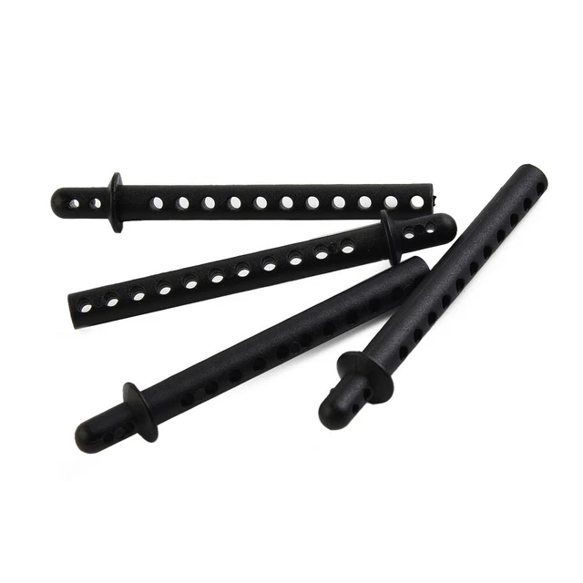 VGEBY - 4 Poteaux De Colonne De Coque Magnétiques Pour Voiture RC AXIAL SCX10 1/10 - Aluminium 6061, Couleurs Bleu Ou Noir