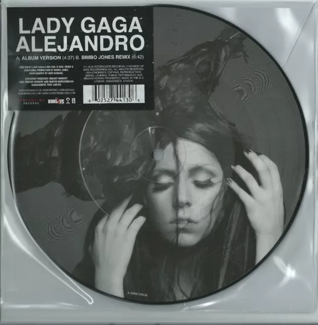 Lady GAGA - 7" - Alejandro - Picture Disc - Vinyl 45 tours