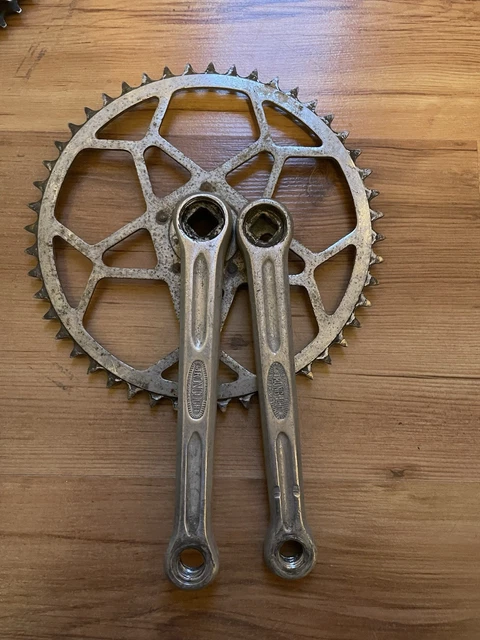 Pédalier Ancien Vélo Peugeot – Années 1900 – Collection Eroica – Très Gros Plateau – Occasion