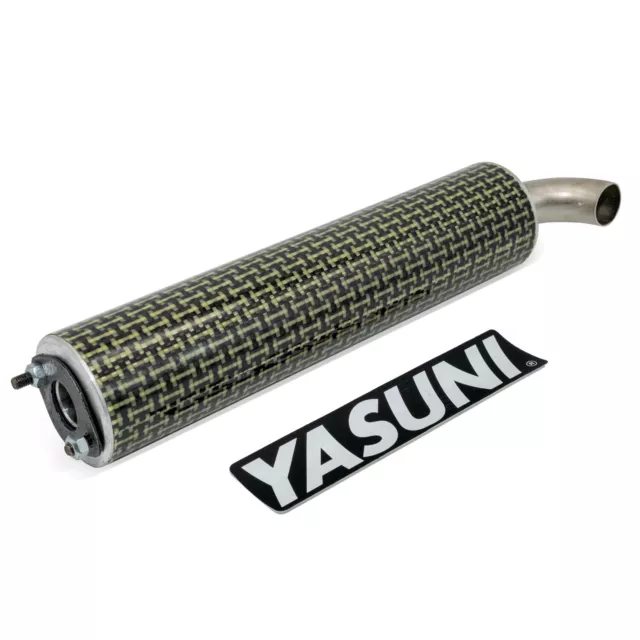 Endschalldämpfer Yasuni Carbon Aramid Optik für Yasuni R R/07 Carrera 16 16/07