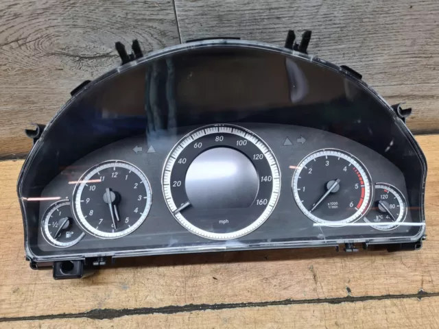 2009 Mercedes E-Class W212 E220 Instrument Cluster Speedometer A2129005203