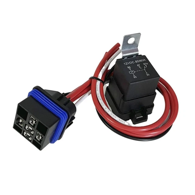 Relè 12 Volt 5 Pin Automobile Coda Pesante Impermeabile Moda Alta Led
