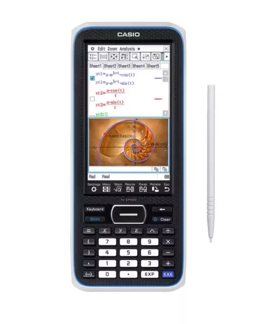 Casio Classpad II Colour CAS Calculator Fx CP400 Scientific Graphing Graphic