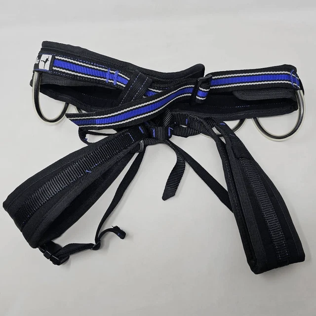 Metolius Climbing Harness 3D Freedom Contour Size Medium Black Blue