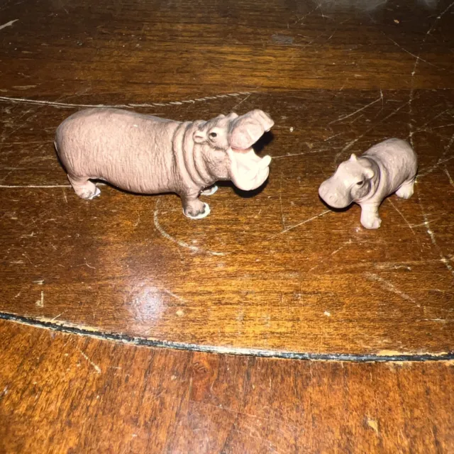 Hagen-Renaker Miniature Ceramic Hippo Lot