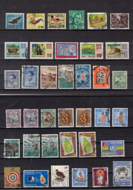 Asien;  mit Ceylon/Sri Lanka; Pakistan; Indonesien; Siam;  gestempeltes Lot