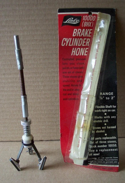 Lisle 10000 (BHX) Brake Cylinder Hone Range 3/4" to 2" Flexible Shaft Never Used